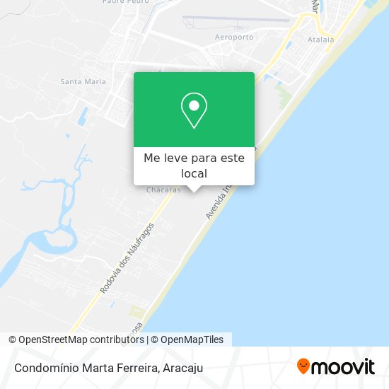 Condomínio Marta Ferreira mapa