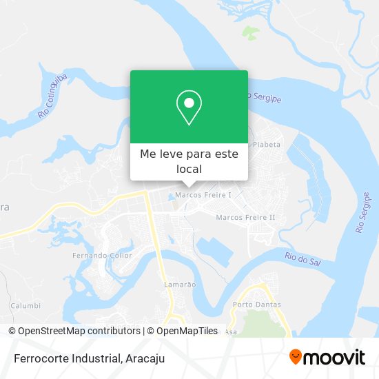 Ferrocorte Industrial mapa