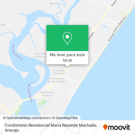 Condomínio Residencial Maria Rezende Machado mapa