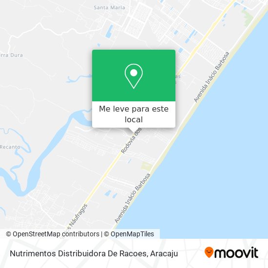 Nutrimentos Distribuidora De Racoes mapa