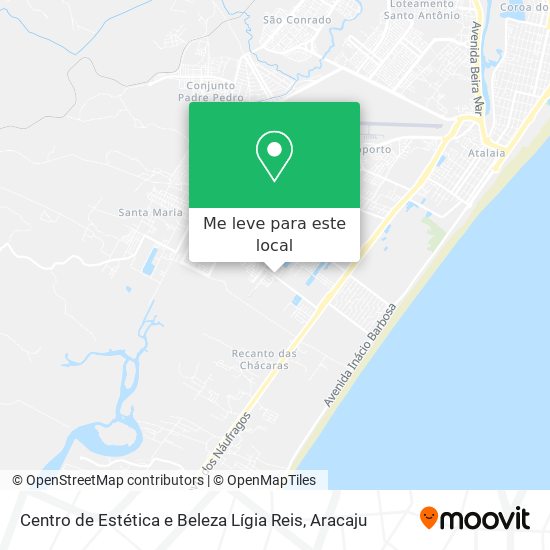 Centro de Estética e Beleza Lígia Reis mapa
