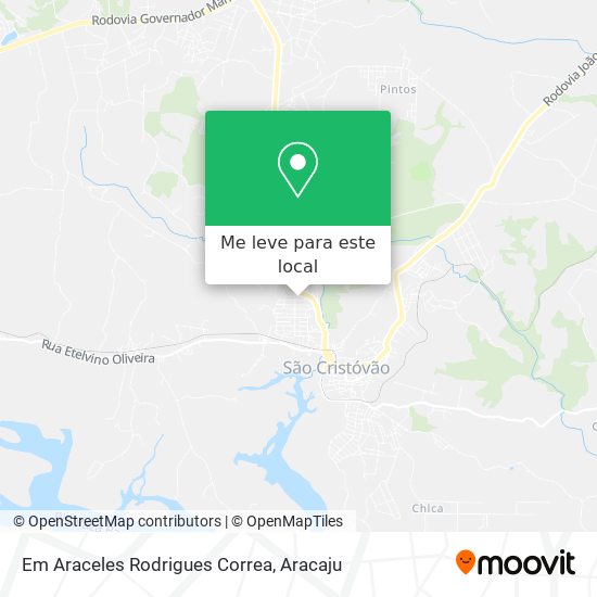 Em Araceles Rodrigues Correa mapa