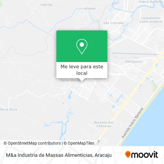 M&a Industria de Massas Alimenticias mapa