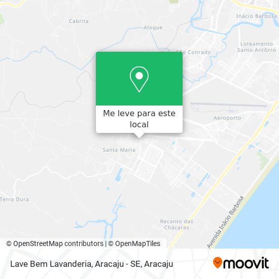 Lave Bem Lavanderia, Aracaju - SE mapa
