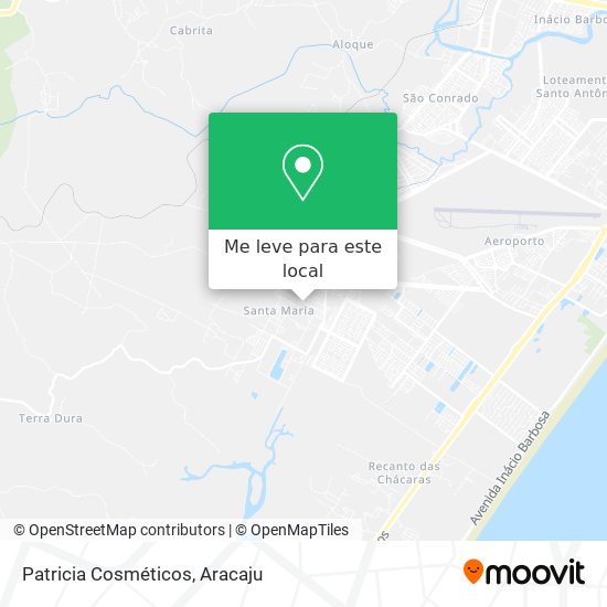 Patricia Cosméticos mapa
