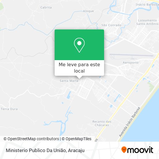 Ministerio Publico Da União mapa