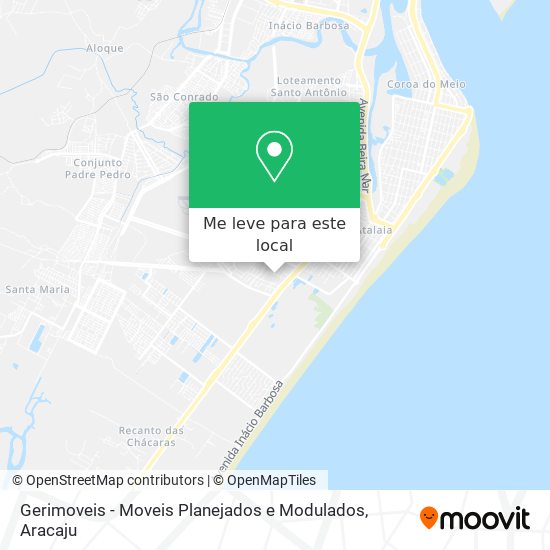 Gerimoveis - Moveis Planejados e Modulados mapa