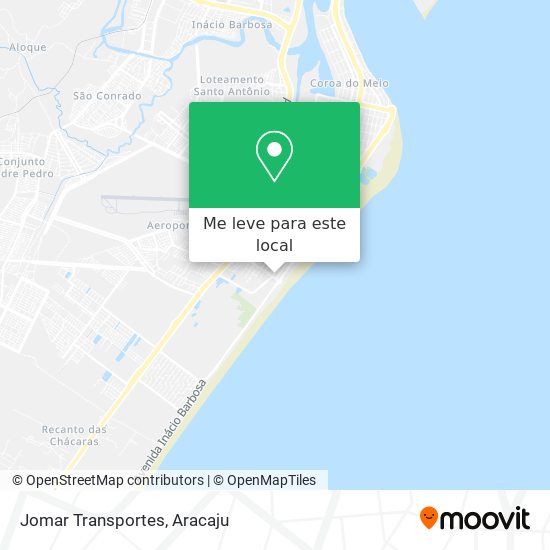 Jomar Transportes mapa