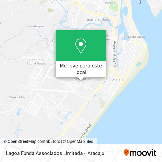 Lagoa Funda Associados Limitada - mapa