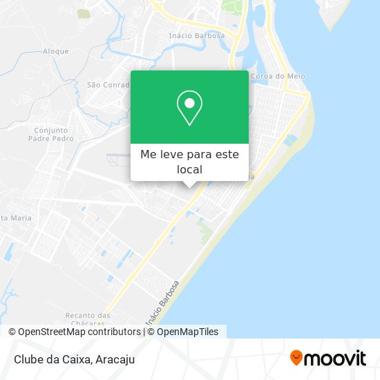 Clube da Caixa mapa