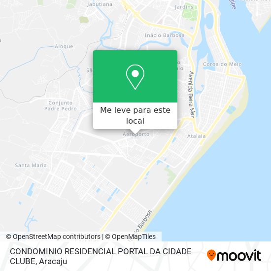 CONDOMINIO RESIDENCIAL PORTAL DA CIDADE CLUBE mapa