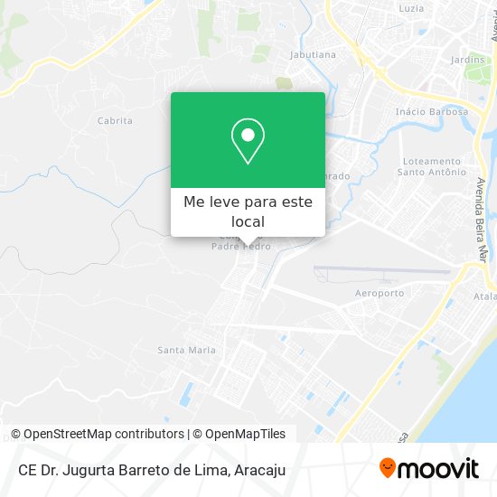 CE Dr. Jugurta Barreto de Lima mapa