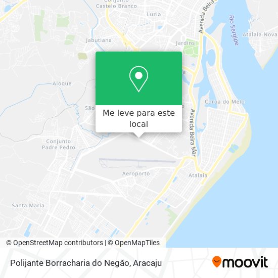 Polijante Borracharia do Negão mapa