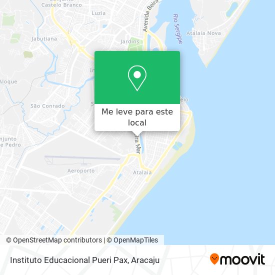 Instituto Educacional Pueri Pax mapa