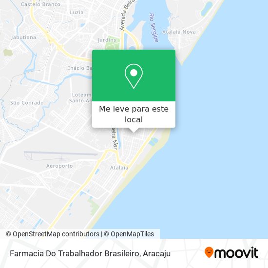 Farmacia Do Trabalhador Brasileiro mapa