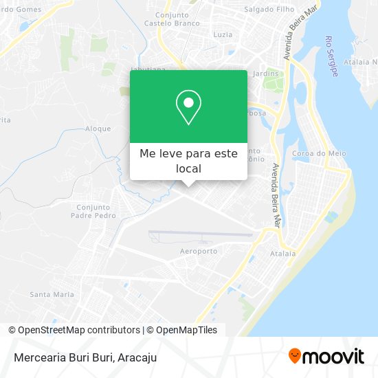 Mercearia Buri Buri mapa