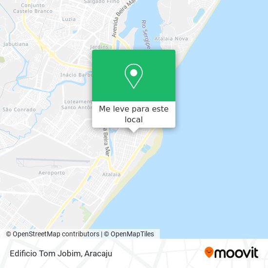 Edificio Tom Jobim mapa