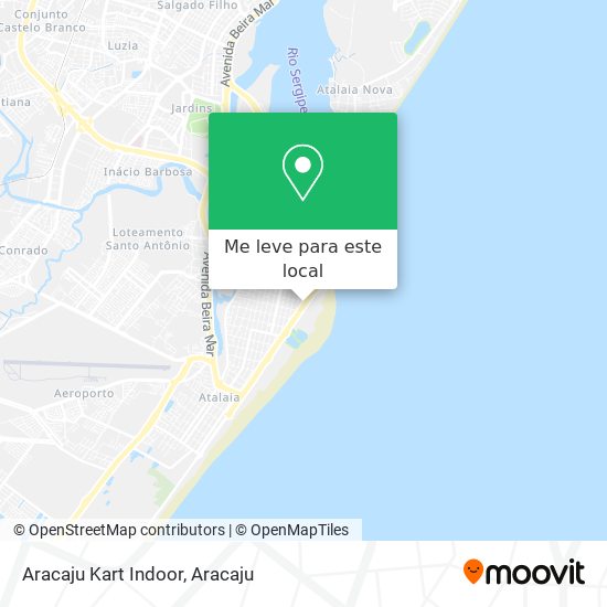 Aracaju Kart Indoor mapa