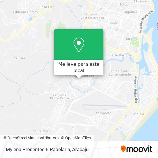 Mylena Presentes E Papelaria mapa