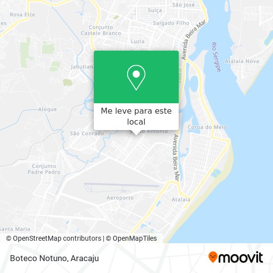 Boteco Notuno mapa