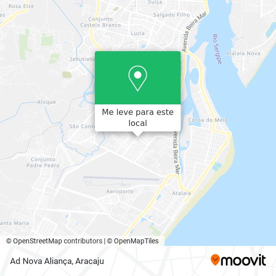 Ad Nova Aliança mapa