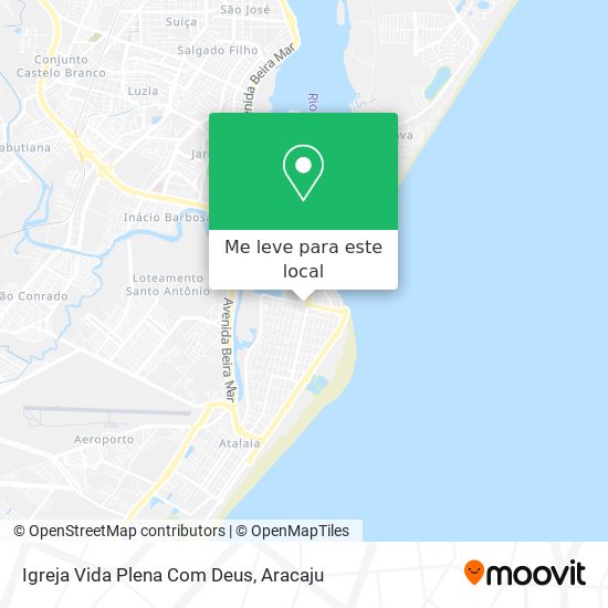 Igreja Vida Plena Com Deus mapa