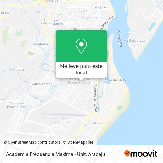 Academia Frequencia Maxima - Unit mapa