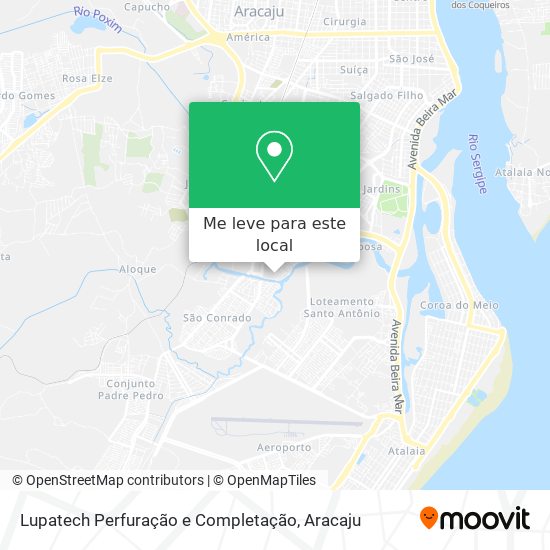Lupatech Perfuração e Completação mapa