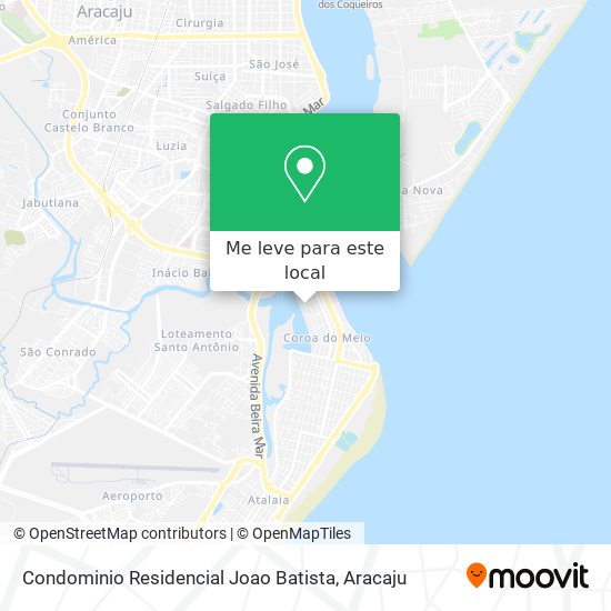 Condominio Residencial Joao Batista mapa