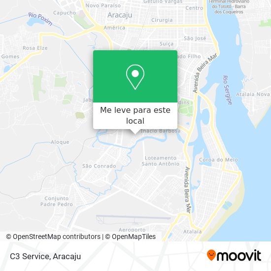 C3 Service mapa