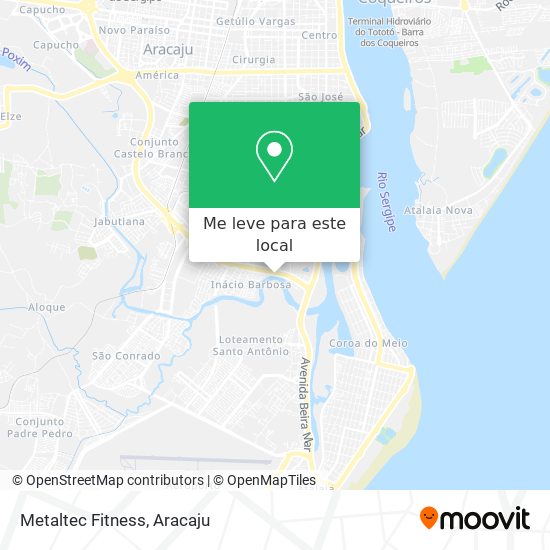 Metaltec Fitness mapa