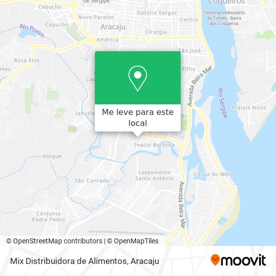 Mix Distribuidora de Alimentos mapa