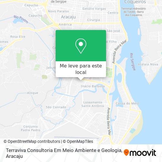 Terraviva Consultoria Em Meio Ambiente e Geologia mapa
