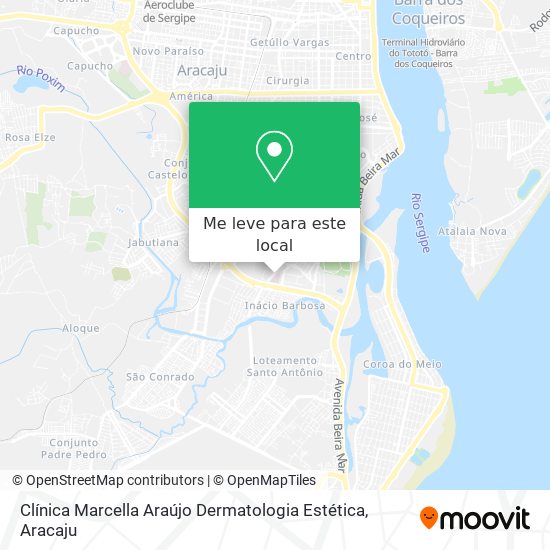 Clínica Marcella Araújo Dermatologia Estética mapa