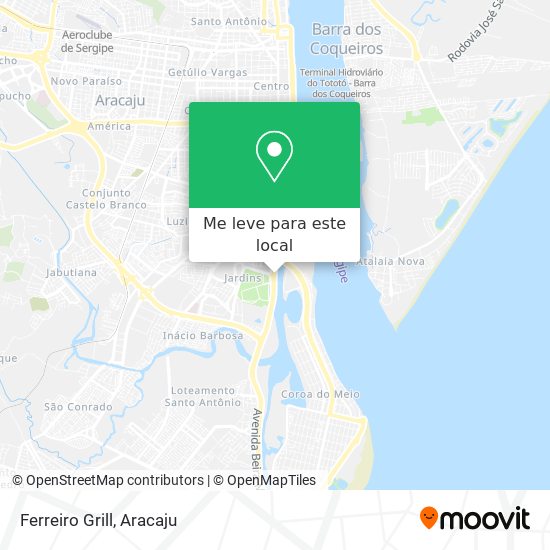 Ferreiro Grill mapa