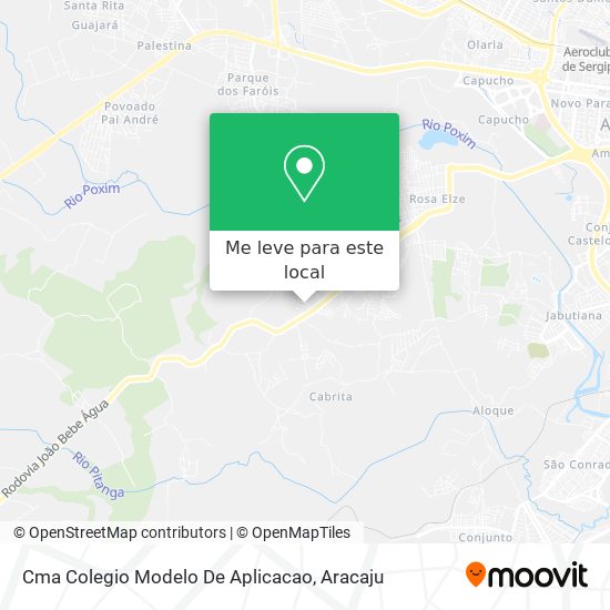 Cma Colegio Modelo De Aplicacao mapa