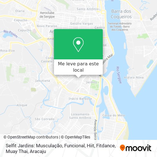 Selfit Jardins: Musculação, Funcional, Hiit, Fitdance, Muay Thai mapa