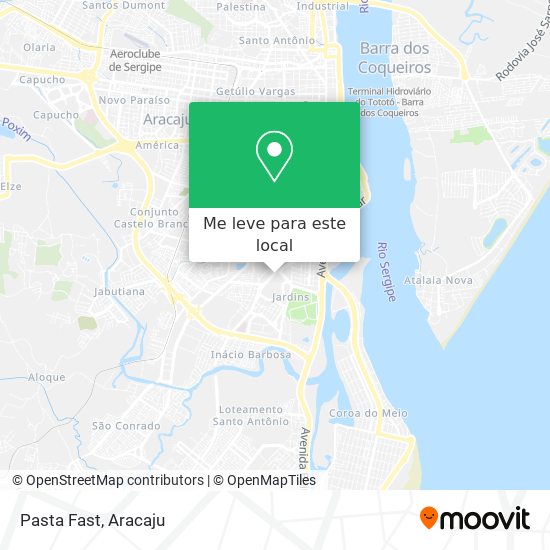 Pasta Fast mapa