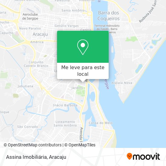 Assina Imobiliária mapa