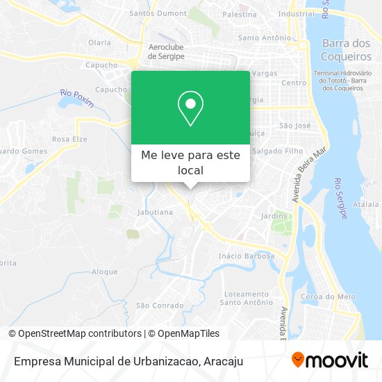 Empresa Municipal de Urbanizacao mapa