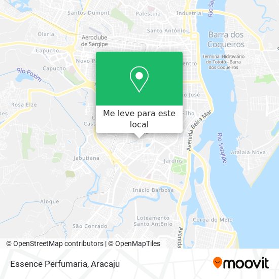 Essence Perfumaria mapa