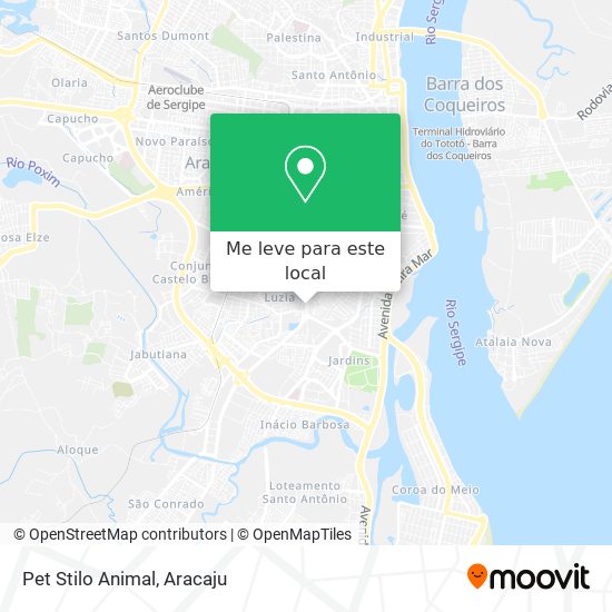 Pet Stilo Animal mapa