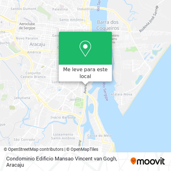 Condominio Edificio Mansao Vincent van Gogh mapa