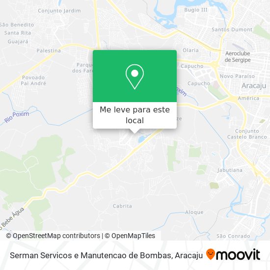 Serman Servicos e Manutencao de Bombas mapa