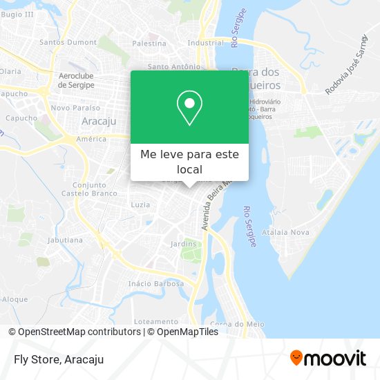 Fly Store mapa