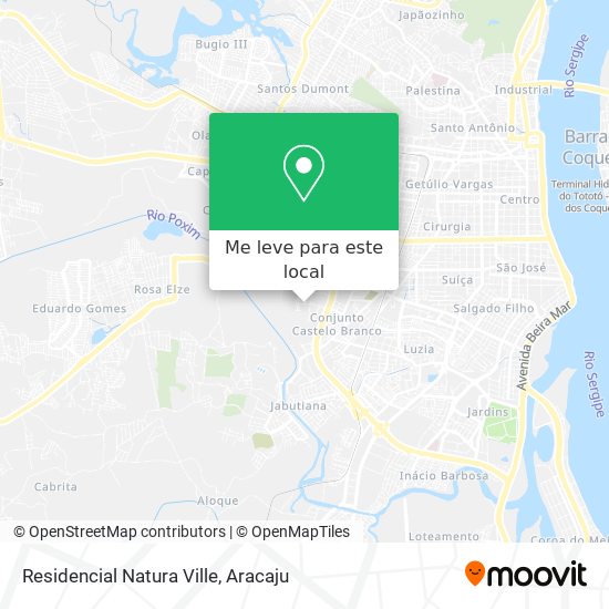 Residencial Natura Ville mapa