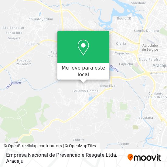 Empresa Nacional de Prevencao e Resgate Ltda mapa
