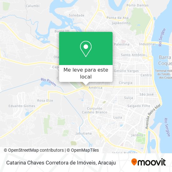 Catarina Chaves Corretora de Imóveis mapa