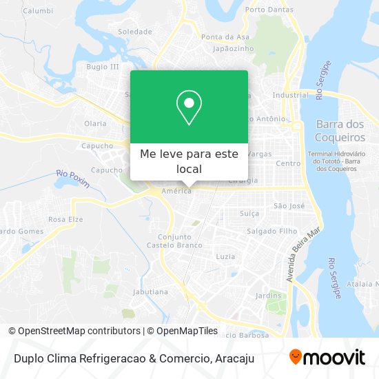 Duplo Clima Refrigeracao & Comercio mapa
