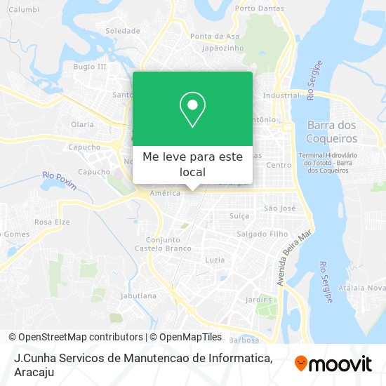 J.Cunha Servicos de Manutencao de Informatica mapa